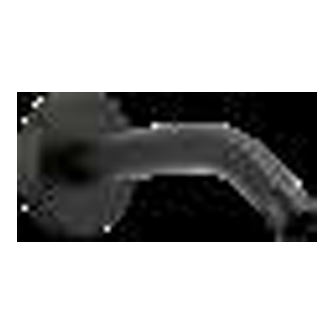 Delta 6" Wall Mount Shower Arm-Black
